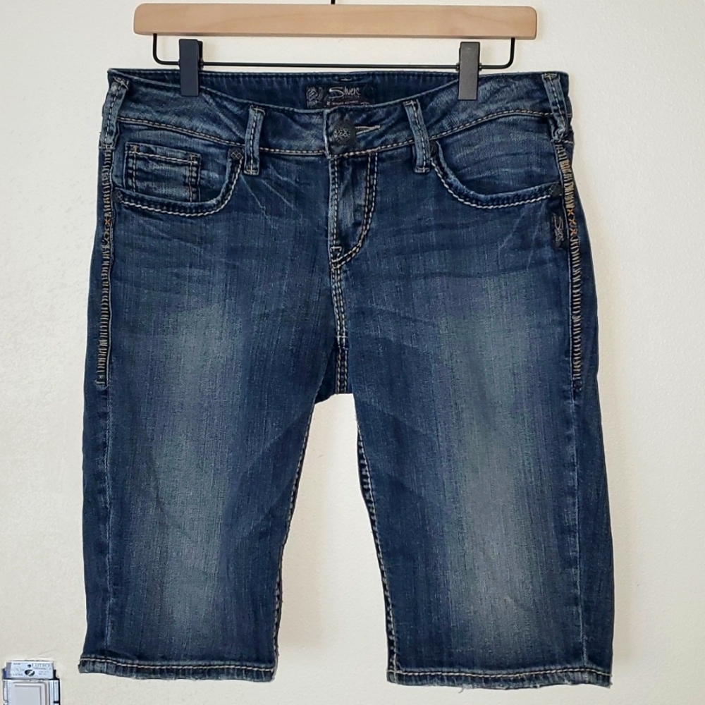 Silver brand shorts